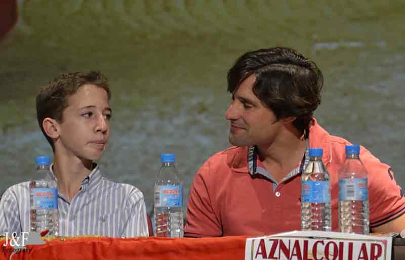 Complicidad y amistad entre Calerito y Andrés Romero.