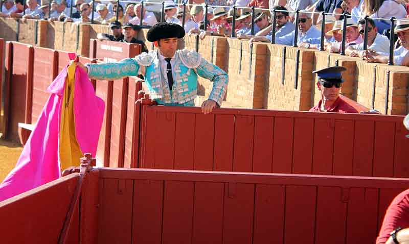 Uno de los toros no quería salir.