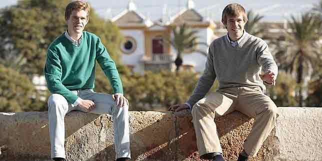 Los hermanos Borja y Javier Jiménez. (FOTO: ABC-Sevilla)