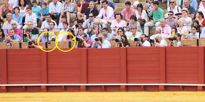 Pagés y los maestrantes prefieren mantener plazas vacías antes que acreditar a un gráfico de SEVILLA TAURINA.