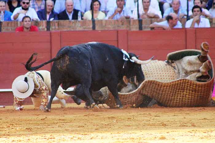 Aprietos para el picador.