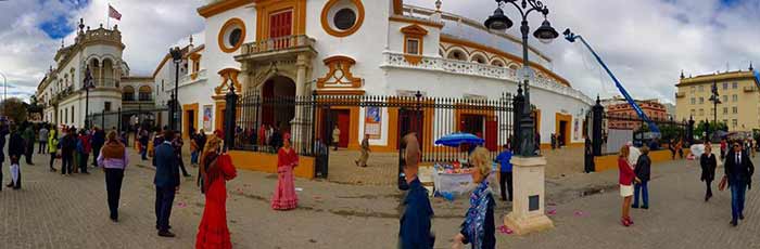 La Maestranza hoy desde el exterior.