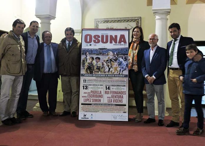 Acto de presentación del cartel de la Feria de Osuna.