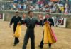 Manuel Escribano, triunfador hoy sábado en el festival celebrado en Medina de Rioseco (Valladolid).