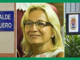 Carmen Tovar les dedicó sendas calles siendo alcaldesa; ahora los nombra al palco maestrante como delegada de la Junta. (FOTOS: Paco Díaz y J. Arroyo)