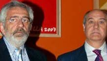 La Unión de Abonados denuncia publicidad engañosa de la empresa Pagés Los empresarios de la Maestranza, Eduardo Canorea y Ramón Valencia. (FOTO: Matito)