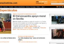 Las imágenes de SEVILLA TAURINA, en la web de Antena 3-Noticias Pantalla de la web de Antena3, con fotos de SEVILLA TAURINA.