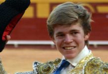 El sevillano Borja Jiménez, oreja en Arles El sevillano Borja Jiménez.