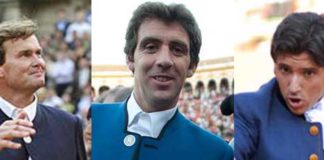 Fermín Bohórquez, Hermoso de Mendoza y Diego Ventura.