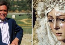 «En cada capilla que rezaba dejaba una estampita de la Macarena» Dávila Miura, un devoto de la Macarena de Sevilla.