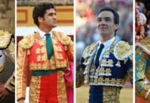 Cuatro sevillanos, anunciados en la Semana Grande de Bilbao Barrera, Morante, El Cid y Luque, sevillanos para Bilbao.