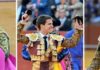 Los triunfadores de la Feria: Morante, Juli y Manzanares. (FOTOS: Matito)