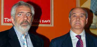 Eduardo Canorea y Ramón Valencia, dispuestos a rectificar. (FOTO: Matito)