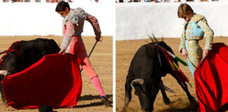 Los sevillanos Cristian Chía y Borja Jiménez, en la final. (FOTOS: Pepe Sánchez)
