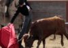 El joven Daniel Soto, de la Escuela de La Algaba, esta tarde en la Maestranza.