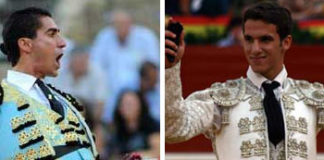 Los sevillanos Martín Núñez y Espaliú, el 12 de septiembre en Sevilla. (FOTOS: Matito / J. Martínez)