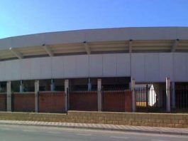 La nueva plaza de Utrera, aún en obras. (FOTO: Sevilla Taurina)