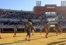 Una tarde distinta y especial Paseíllo inaugural en Utrera el pasado 8 de septiembre. (FOTO: Turismo de Utrera)