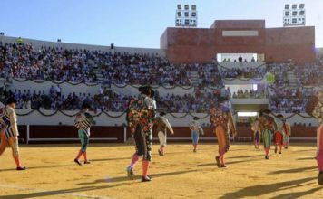 Paseíllo inaugural en Utrera el pasado 8 de septiembre. (FOTO: Turismo de Utrera)