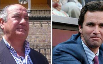 El empresario Ramón Valencia y el ganadero Álvaro Núñez.