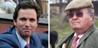 Los ganadero Álvaro Núñez (Núñez del Cuvillo) y Victoriano del Río.