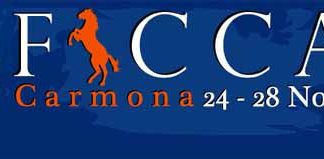 Cartel de Ficcar 2010, en Carmona.