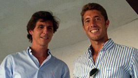 Los sevillanos César Girón y Manuel Escribano.