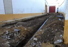 Las obras regresan a la Maestranza (GALERÍA GRÁFICA) Nuevas obras en la Maestranza. (FOTO: Javier Martínez)