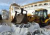 El jueves se retoman las obras en la Maestranza. (FOTO: Javier Martínez)