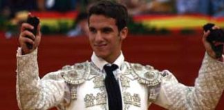 El novillero sevillano Antonio Jesús Espaliú. (FOTO: Javier Martínez)