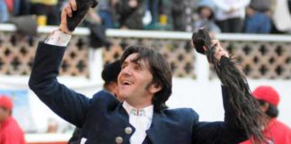 Diego Ventura, con las dos orejas y el rabo en Querétaro.