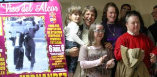 Manuel Díaz 'El Cordobés', en la presentación de la corrida de El Viso.