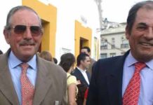 Miura: el centinela Eduardo y Antonio Miura, actuales responsables. (FOTO: Sevilla Taurina)