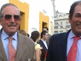 Eduardo y Antonio Miura, actuales responsables. (FOTO: Sevilla Taurina)