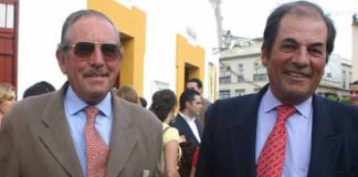 Eduardo y Antonio Miura, actuales responsables. (FOTO: Sevilla Taurina)