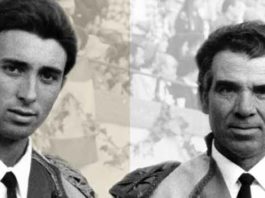 Los picadores utreranos Juan y Pepe Bernal.