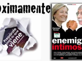 Figurado cartel de la inesperada situación actual.