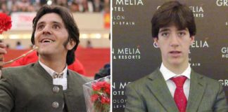Los sevillanos Diego Ventura y Esaú Fernández.