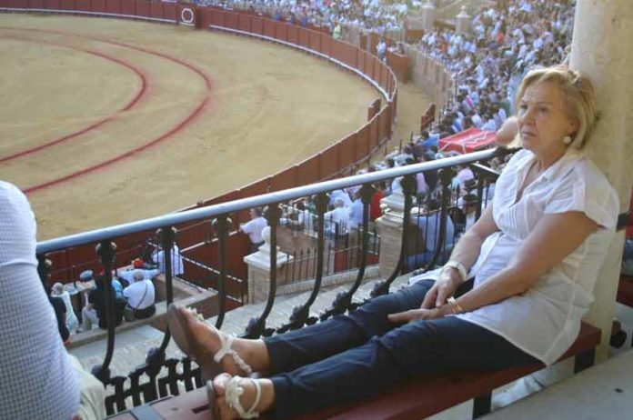 Los festejos en la Maestranza pueden seguirse hasta tendidos. (FOTO: Javier Martínez)