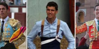 Los sevillanos Antonio Nazaré, Agustín de Espartinas y Pepe Moral.