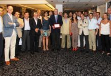 Los periodistas taurinos homenajean al maestrante Alfonso Guajardo