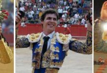 Oliva Soto, César Girón y Escribano, contratados para septiembre en Venezuela Los sevillanos Oliva Soto, César Girón y Manuel Escribano.