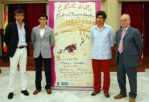 Morante presenta el festival de lujo de la Puebla del Río Presentación del festival de La Puebla.