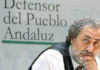 El Defensor del Pueblo Andaluz, José Chamizo.