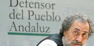 El Defensor del Pueblo Andaluz, José Chamizo.