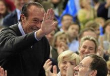 Curro, en el mitin del PP