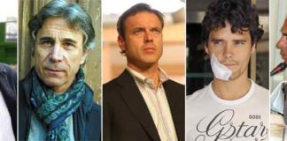 Salvador Boix, Roberto Domínguez, Cepeda, Abellán e Ignacio González.