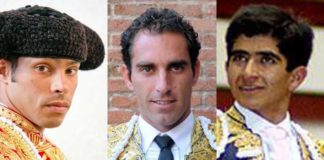 Luis Bolívar, Salvador Cortés y Joselito Adame.
