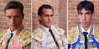 Diego Urdiales, Iván Fandiño y Jiménez Fortes.