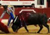 Antonio Barrera, en un derechazo a su primer toro en la reciente Feria de Vic-Fezensac. (FOTO: mundotoro.com)